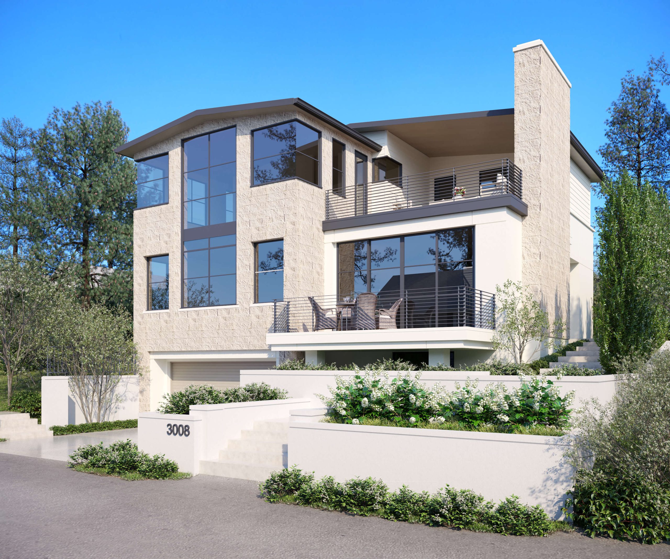 Architechtural Visualization of An American Residential Project