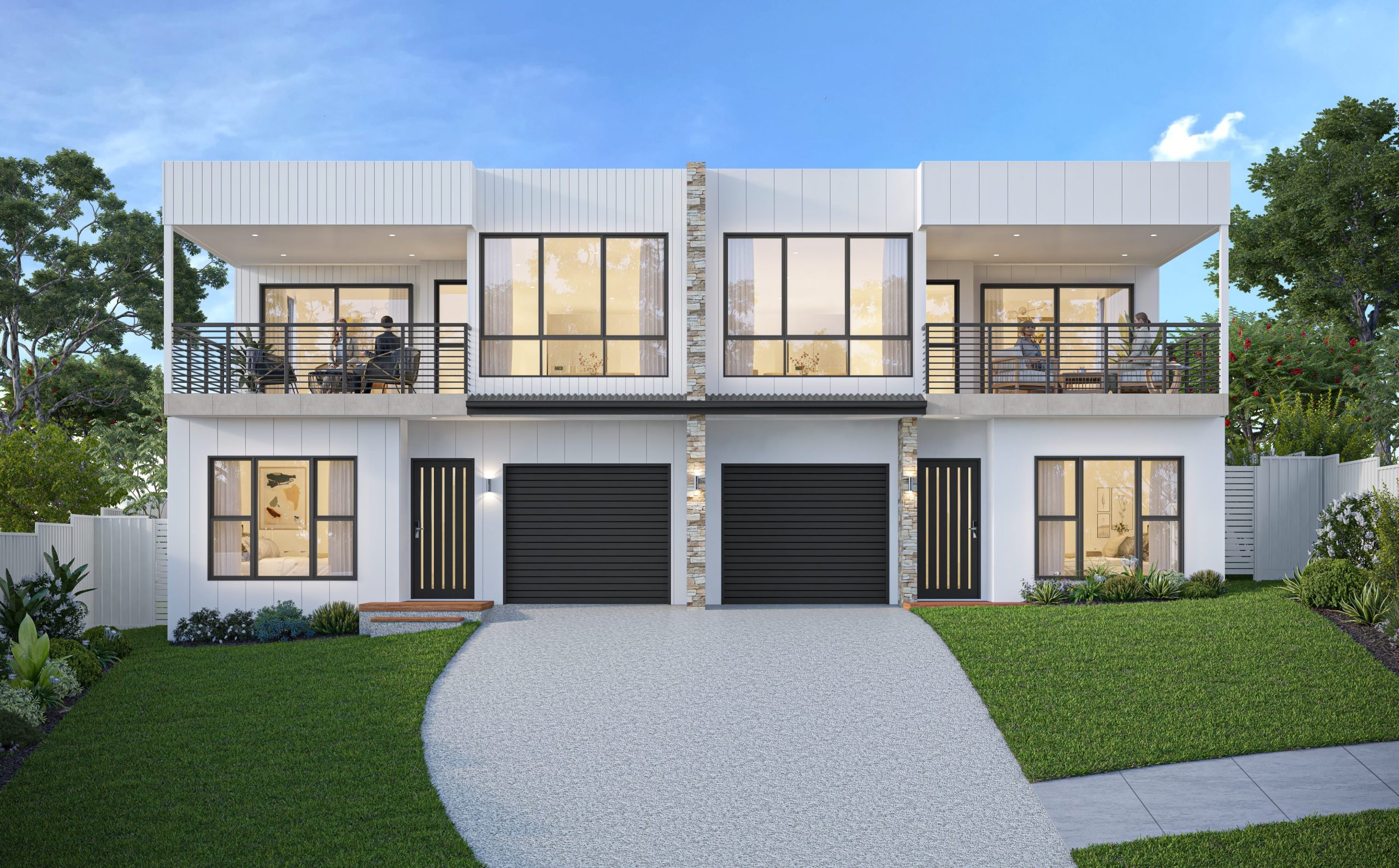 N2024188 - LOT 604 Corks Hill Estate, Milton Duplex Exterior Render