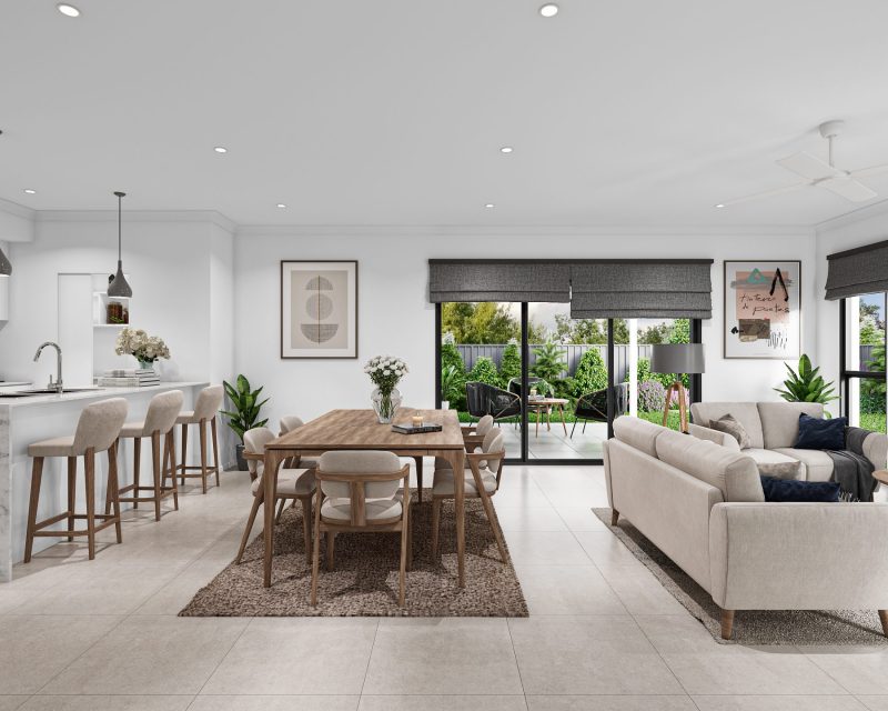 Lot 4 Bradbury Place MALENY (Unit 1) Kitchen Render